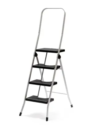 ESCALERA CON BARANDILLA 4 PELD