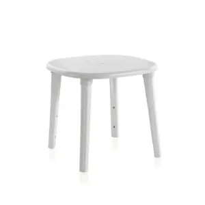 MESA RESINA CANCUN BLANCO 80X8