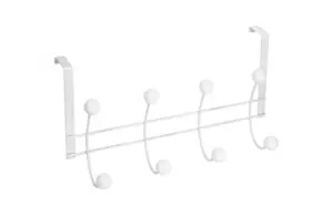 PERCHA SOBREPUERTA BLANCA 8 BO