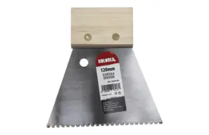 ESPATULA DENTADA 120 MM
