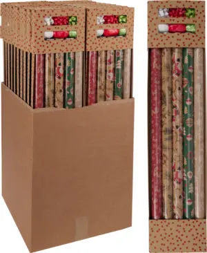 JUEGO DE ENVOLVER REGALOS 11PC