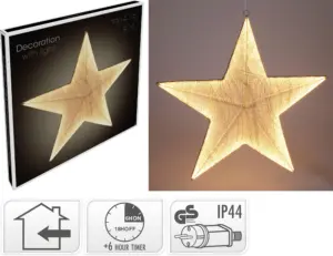 ESTRELLA COLG 59CM 248LED DORA