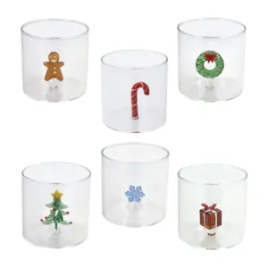 VASO NAVIDAD 6 MODELOS SURTIDO